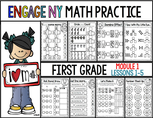 Sneaking in Standards: First Grade Engage NY Math: Module 1 